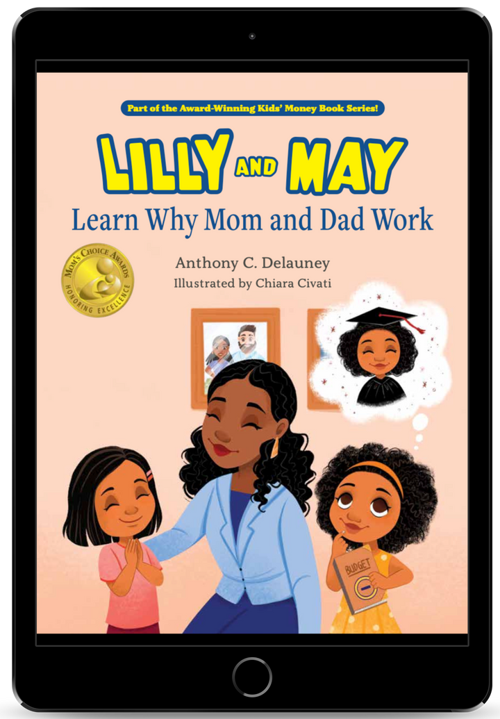 Cover of Lilly and May Learn Why Mom and Dad Work ebook on iPad